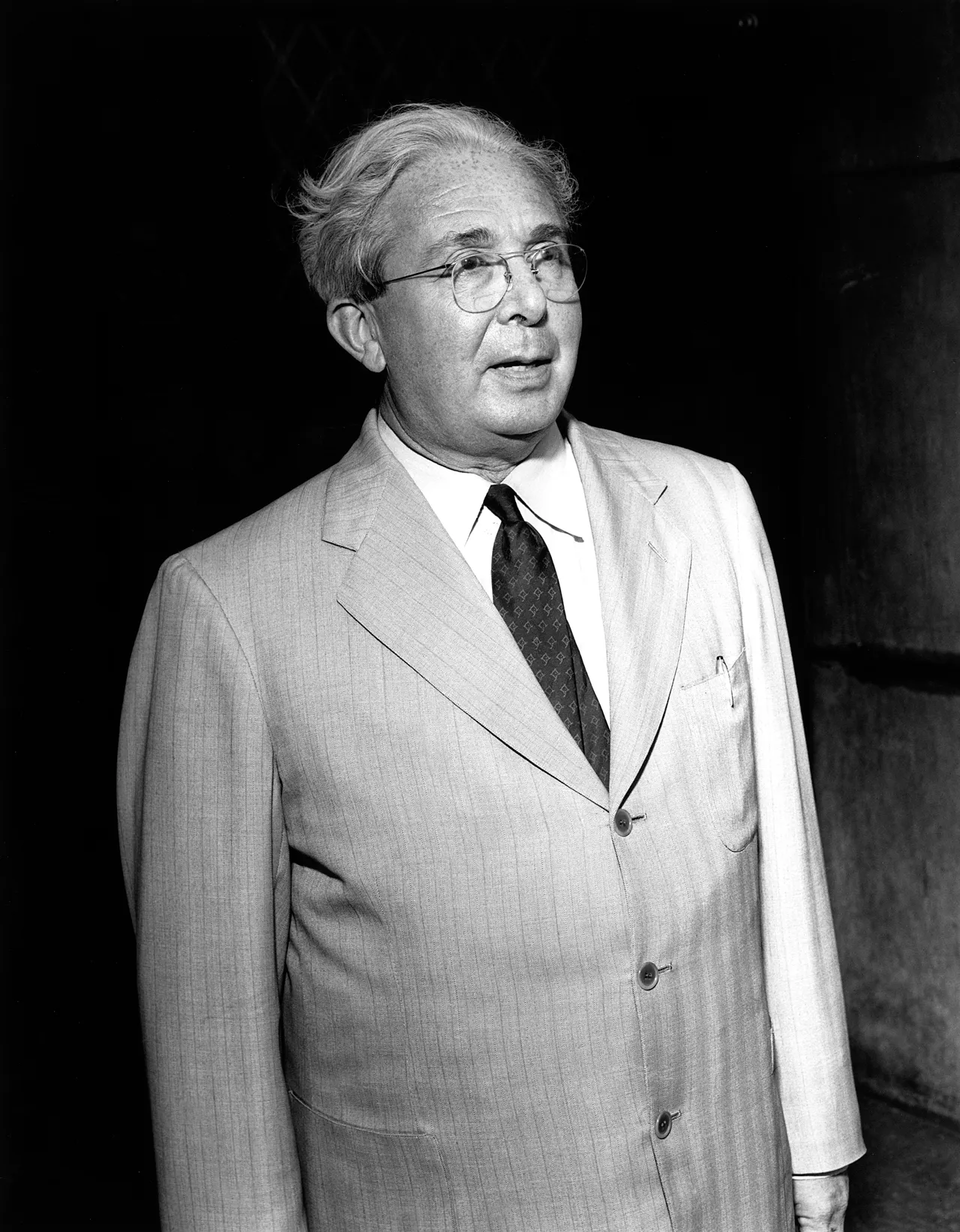 利奧·西拉德，約攝於1960年，信件的主要起草者